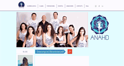 Desktop Screenshot of anahd.com.mx